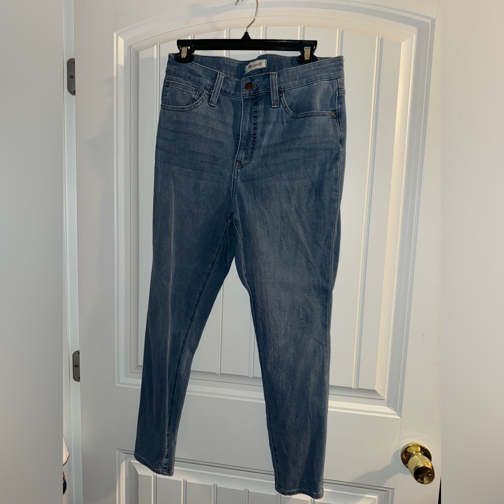 Madewell High Rise Blue Jeans Classic Denim
